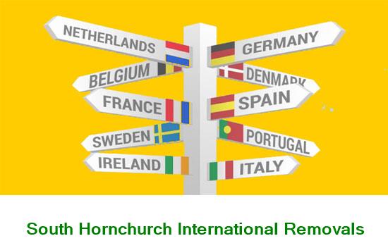 South Hornchurch international removal company